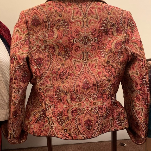 Modern Images Jacquard Jacket, Size 6 - Picture 3 of 6